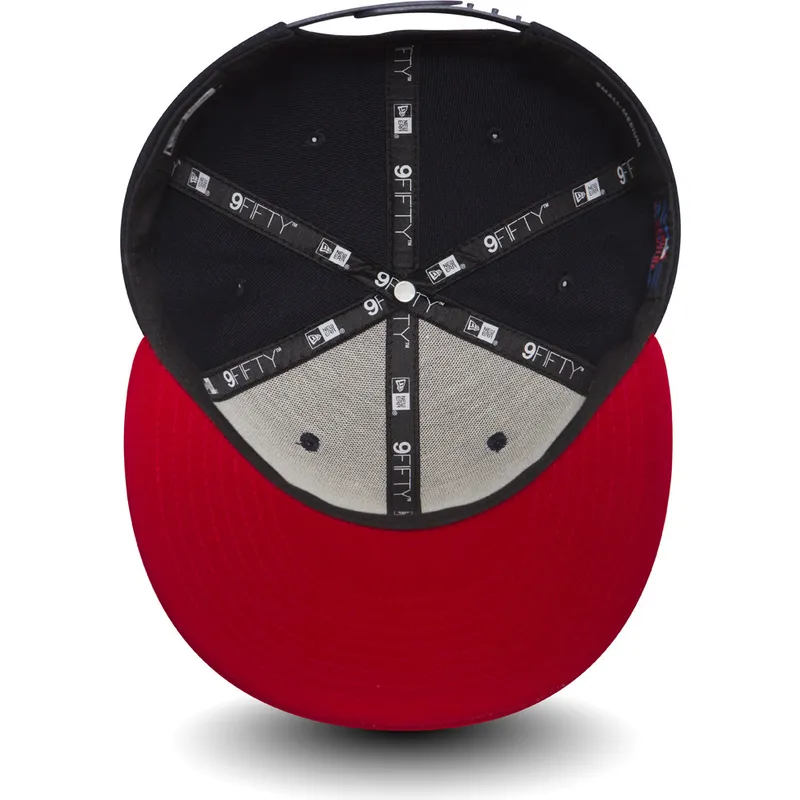 cappelli-piatta-nero-snapback-9fifty-dei-atlanta-braves-mlb-di-new-era