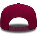 cappello-piatto-rosso-snapback-con-logo-rosso-9fifty-nano-ripstop-dei-boston-red-sox-mlb-di-new-era