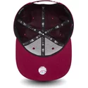 cappellino-visiera-piatta-rosso-snapback-con-logo-rosso-9fifty-nano-ripstop-di-boston-red-sox-mlb-di-new-era