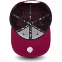 cappello-piatto-rosso-snapback-con-logo-rosso-9fifty-nano-ripstop-dei-boston-red-sox-mlb-di-new-era