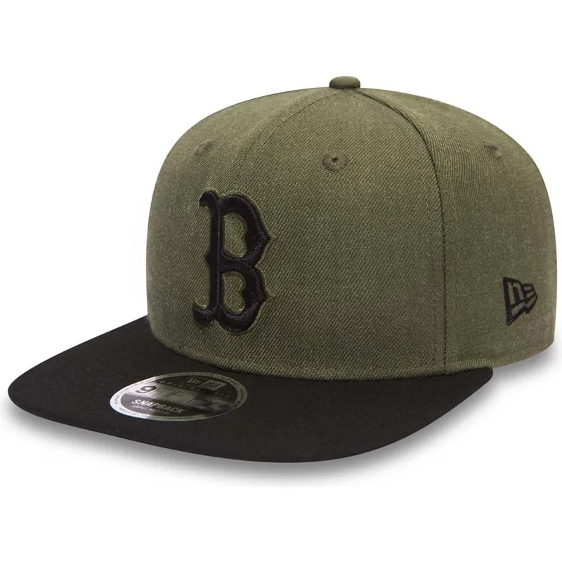 cappelli-piatta-verde-snapback-9fifty-seasonal-heather-dei-boston-red-sox-mlb-di-new-era cappelli-piatta-verde-snapback-9fifty-seasonal-heather-dei-boston-red-sox-mlb-di-new-era