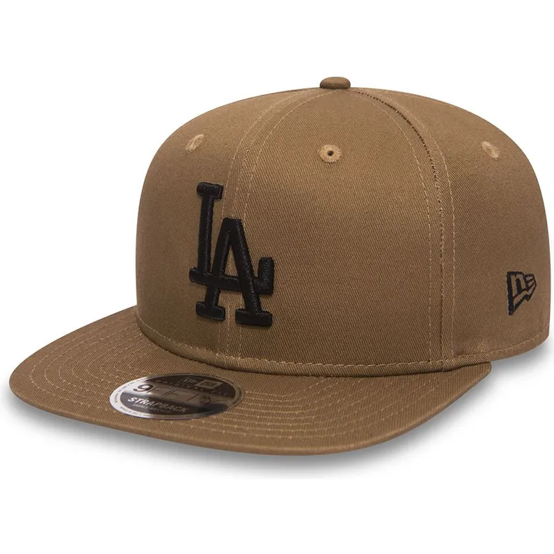 cappelli-piatta-verde-cinghia-regolabile-9fifty-true-originators-dei-los-angeles-dodgers-mlb-di-new-era