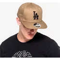cappello-piatto-verde-regolabile-9fifty-true-originators-dei-los-angeles-dodgers-mlb-di-new-era