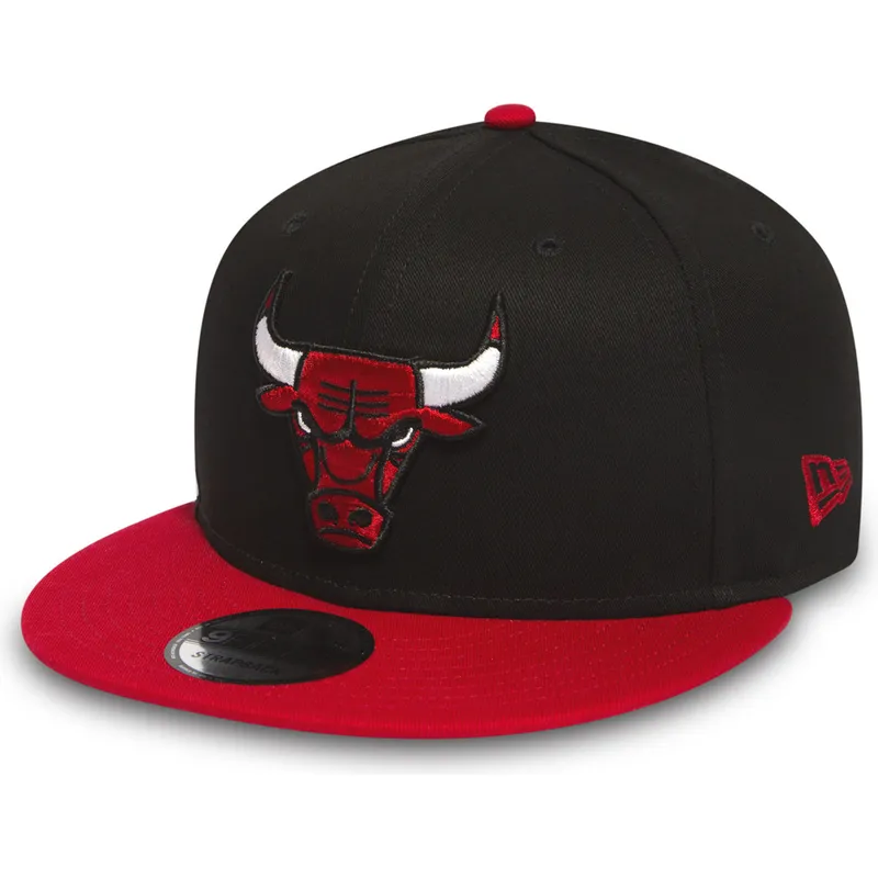cappelli-piatta-nero-snapback-9fifty-dei-chicago-bulls-nba-di-new-era