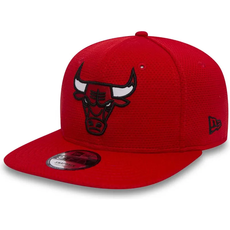 cappelli-piatta-rosso-snapback-9fifty-mesh-dei-chicago-bulls-nba-di-new-era