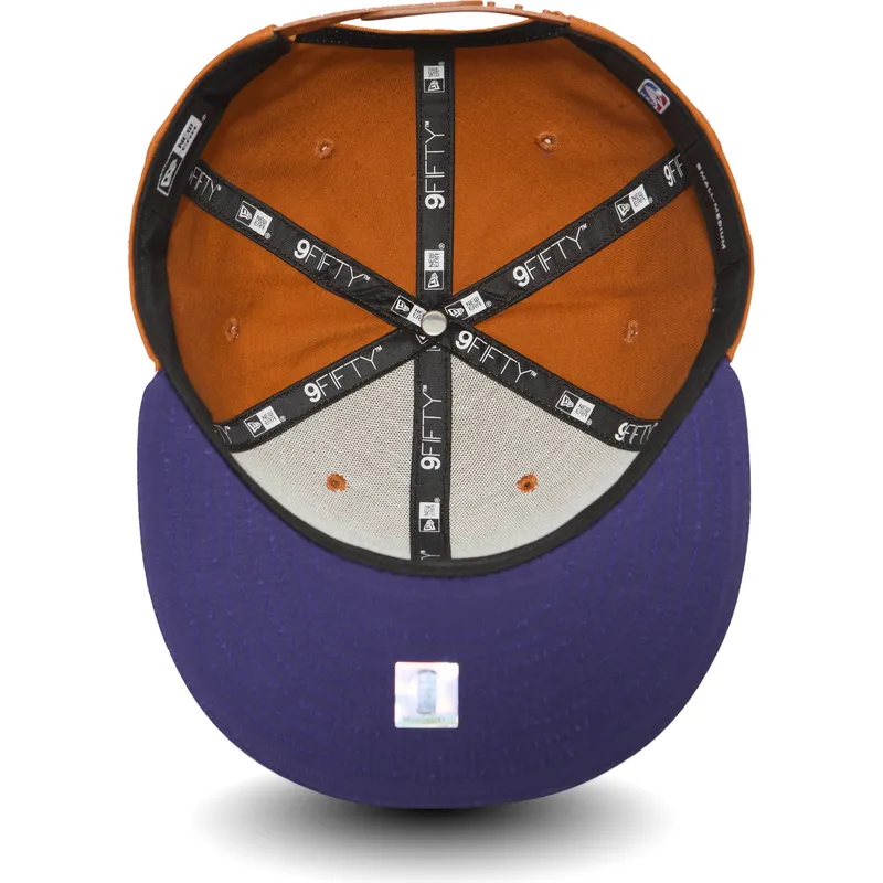 cappelli-piatta-arancia-snapback-9fifty-dei-phoenix-suns-nba-di-new-era