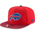 cappelli-piatta-rosso-snapback-9fifty-sideline-dei-buffalo-bills-nfl-di-new-era