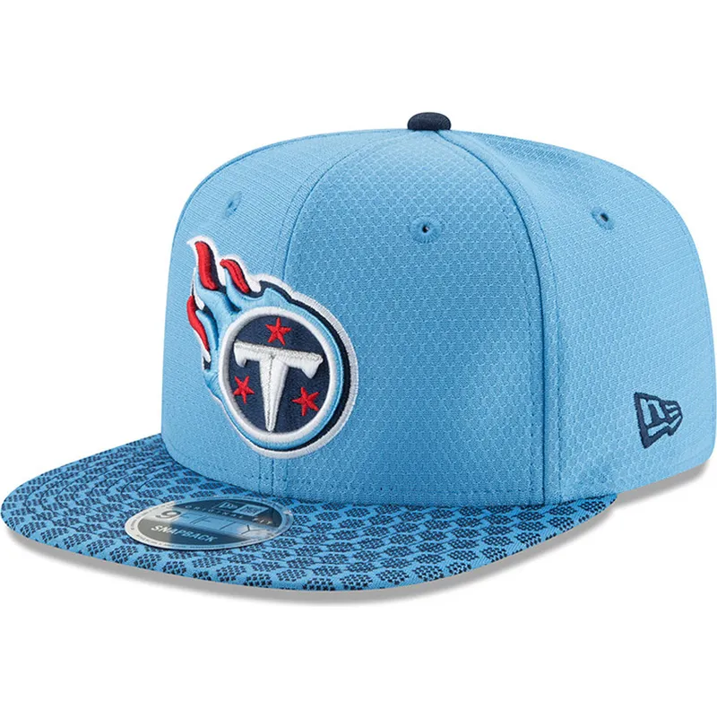 cappelli-piatta-blu-snapback-9fifty-sideline-dei-tennessee-titans-nfl-di-new-era