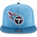 cappelli-piatta-blu-snapback-9fifty-sideline-dei-tennessee-titans-nfl-di-new-era