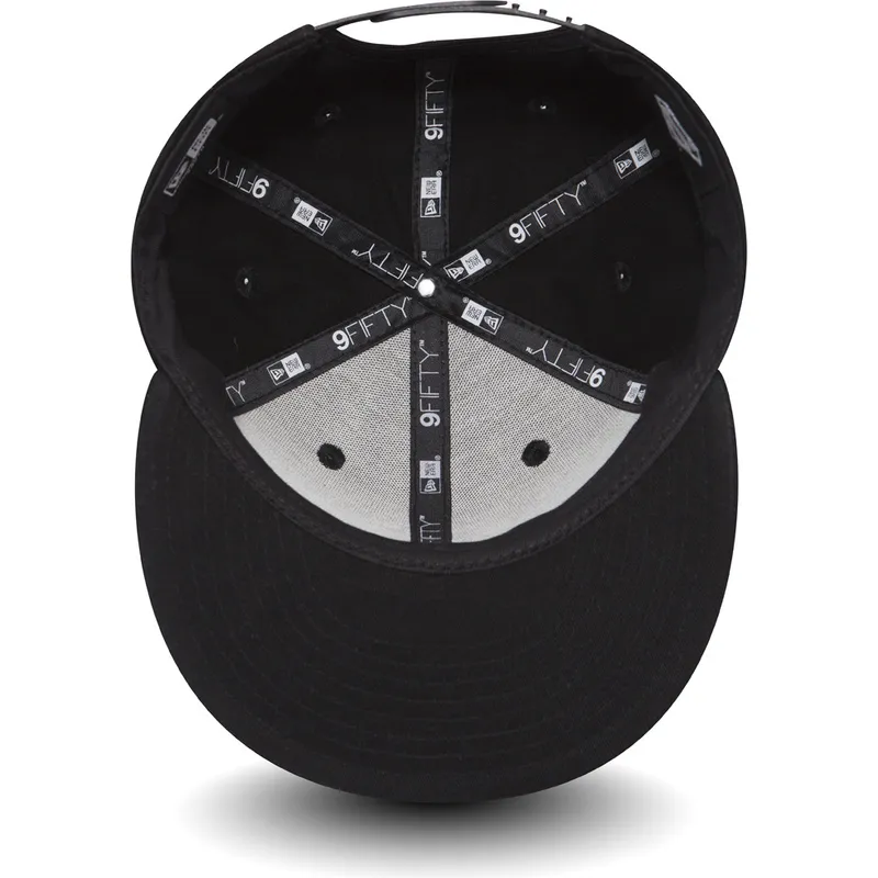 cappelli-piatta-nero-snapback-per-bambino-9fifty-reflect-dei-superman-warner-bros-di-new-era