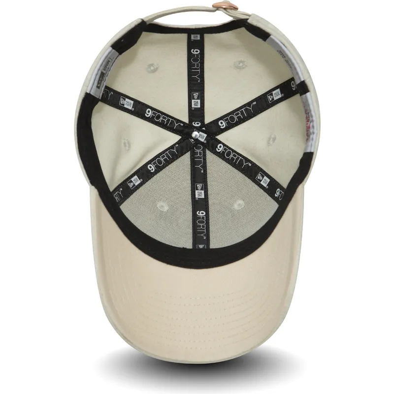 cappelli-curva-bianco-cinghia-regolabile-bronce-9forty-melton-dei-los-angeles-dodgers-mlb-di-new-era cappelli-curva-bianco-cinghia-regolabile-bronce-9forty-melton-dei-los-angeles-dodgers-mlb-di-new-era