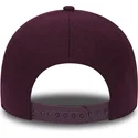 cappello-curvo-granata-regolabile-9forty-melton-a-frame-dei-new-york-yankees-mlb-di-new-era