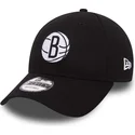cappelli-curva-nero-cinghia-regolabile-9forty-felt-infill-dei-brooklyn-nets-nba-di-new-era
