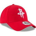 cappelli-curva-rosso-cinghia-regolabile-9forty-the-league-dei-houston-rockets-nba-di-new-era