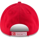 cappelli-curva-rosso-cinghia-regolabile-9forty-the-league-dei-houston-rockets-nba-di-new-era