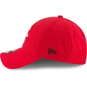 cappelli-curva-rosso-cinghia-regolabile-9forty-the-league-dei-houston-rockets-nba-di-new-era