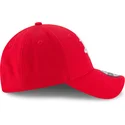 cappelli-curva-rosso-cinghia-regolabile-9forty-the-league-dei-houston-rockets-nba-di-new-era