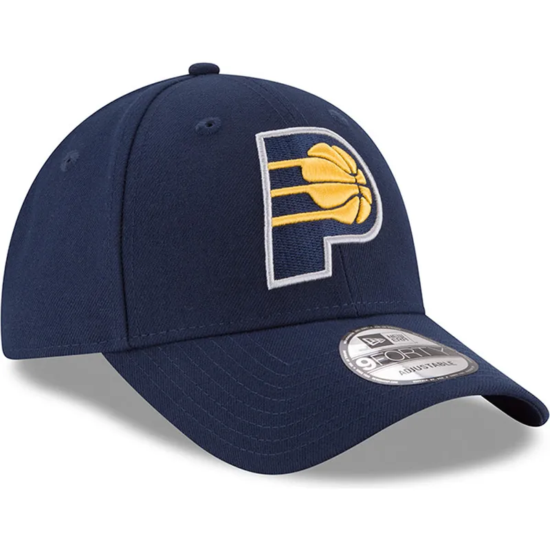 cappelli-curva-blu-cinghia-regolabile-9forty-the-league-dei-indiana-pacers-nba-di-new-era