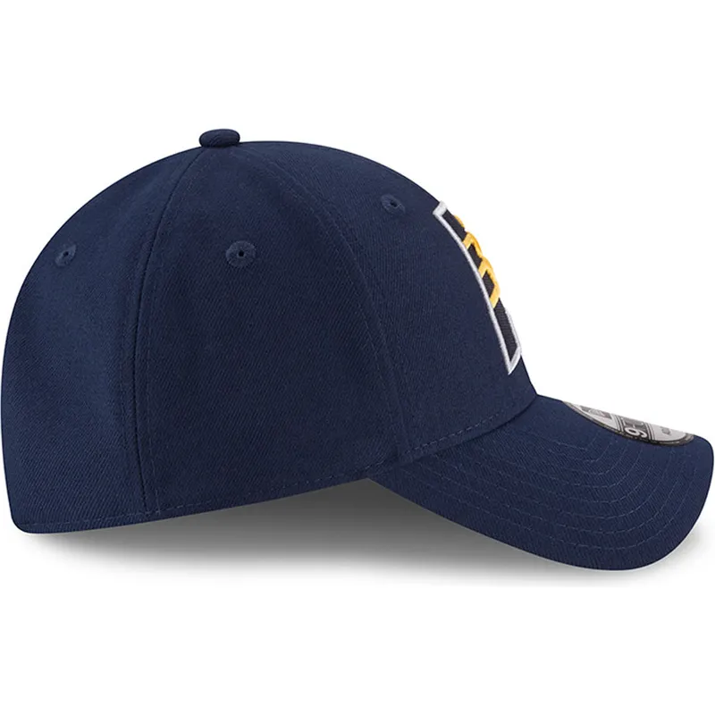 cappelli-curva-blu-cinghia-regolabile-9forty-the-league-dei-indiana-pacers-nba-di-new-era