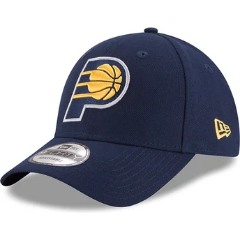 cappellino-curvo-blu-navy-regolabile-9forty-the-league-degli-indiana-pacers-nba-di-new-era