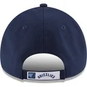 cappelli-curva-blu-cinghia-regolabile-bordado-9forty-the-league-dei-memphis-grizzlies-nba-di-new-era