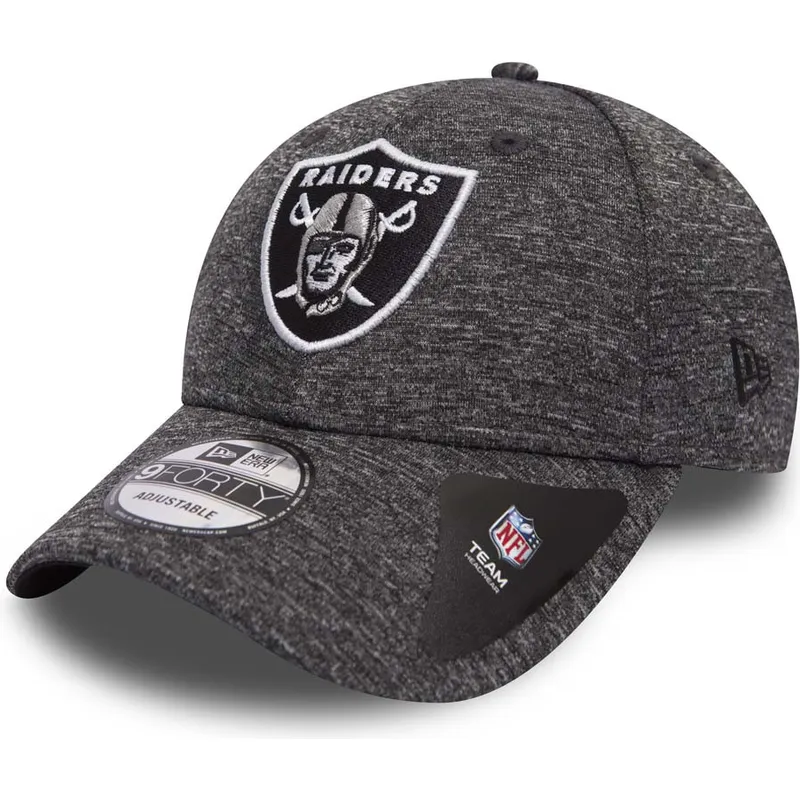 cappelli-curva-pietra-cinghia-regolabile-9forty-shadow-tech-dei-las-vegas-raiders-nfl-di-new-era