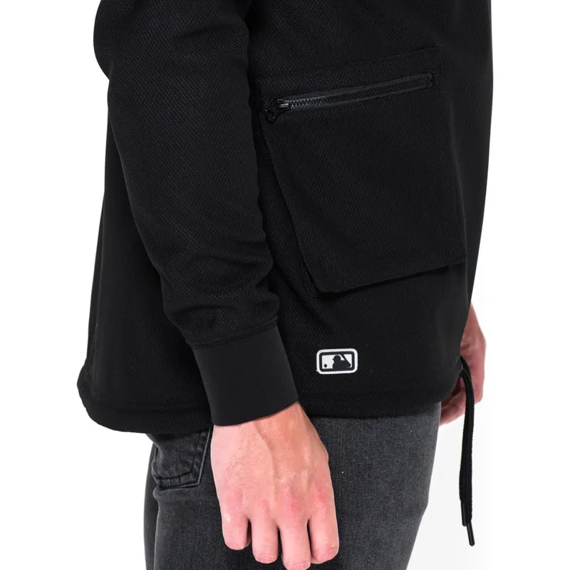 felpe-con-cappuccio-nero-pullover-hoody-stealth-dei-new-york-yankees-mlb-di-new-era