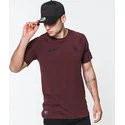 magliette-manica-corta-rosso-granate-tech-series-dei-los-angeles-dodgers-mlb-di-new-era