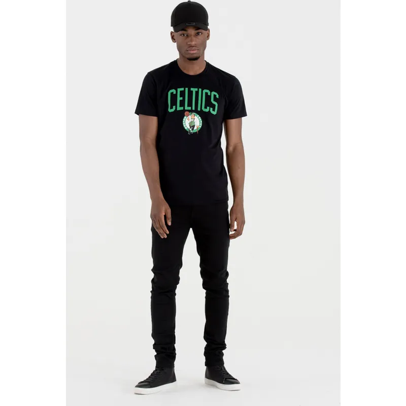 magliette-manica-corta-nero-dei-boston-celtics-nba-di-new-era