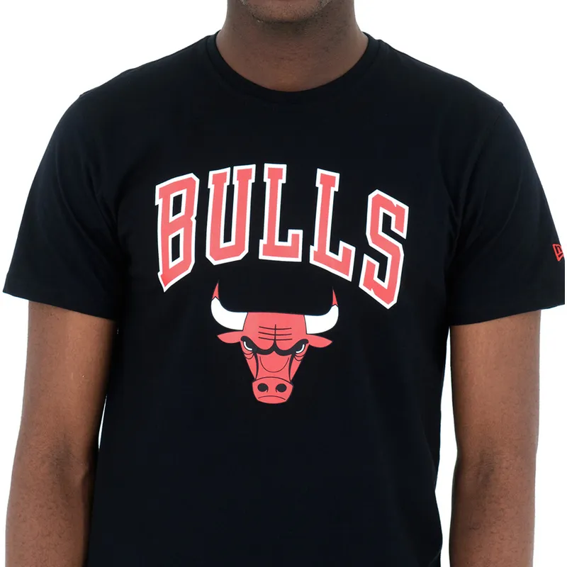 magliette-manica-corta-nero-dei-chicago-bulls-nba-di-new-era