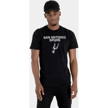 Maglietta maniche corte nera de San Antonio Spurs NBA de New Era
