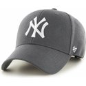 cappellino-visiera-curva-grigio-scuro-di-new-york-yankees-mlb-mvp-di-47-brand