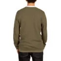 maglione-verde-sundown-military-di-volcom