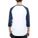 maglietta-maniche-3-4-bianca-e-blu-wreckler-white-di-volcom