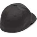 cappellino-visiera-curva-nero-aderente-per-bambino-full-stone-xfit-black-di-volcom