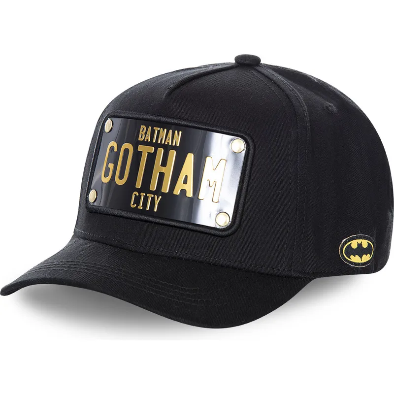 cappelli-curva-nero-snapback-batman-dc-comics-di-capslab cappelli-curva-nero-snapback-batman-dc-comics-di-capslab