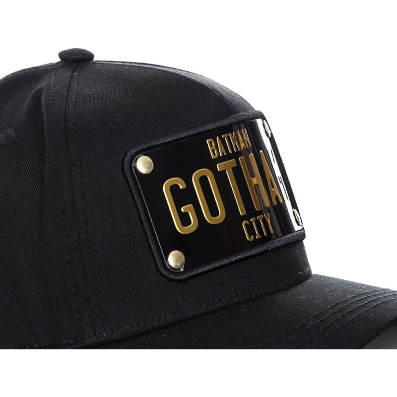 cappelli-curva-nero-snapback-batman-dc-comics-di-capslab cappelli-curva-nero-snapback-batman-dc-comics-di-capslab