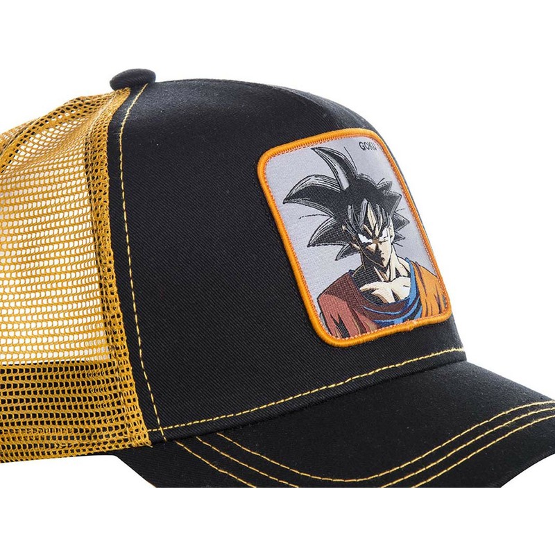 cappellino-trucker-nero-e-arancione-son-goku-gokb-dragon-ball-di-capslab