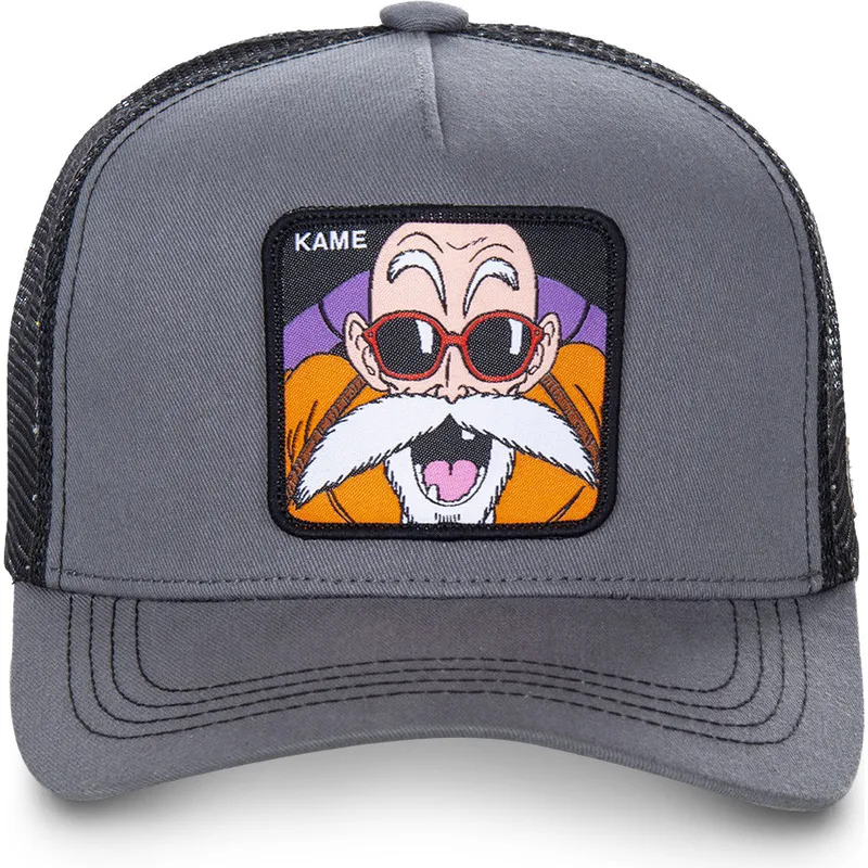 cappelli-curva-grigio-snapback-master-roshi-dragon-ball-di-capslab