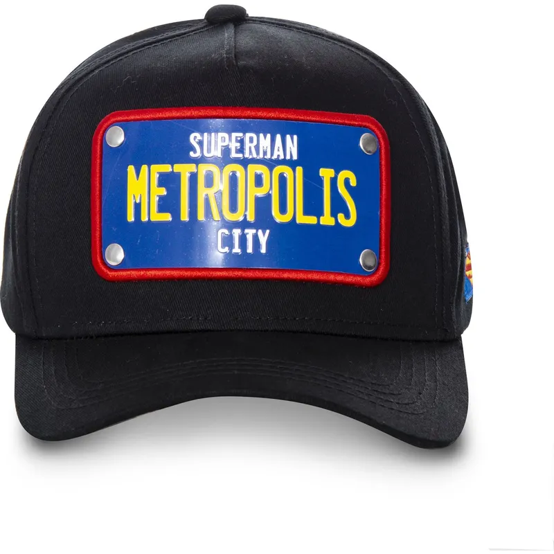 cappelli-curva-nero-snapback-superman-dc-comics-di-capslab