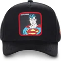 cappellino-nero-snapback-superman-classico-sup4-dc-comics-di-capslab