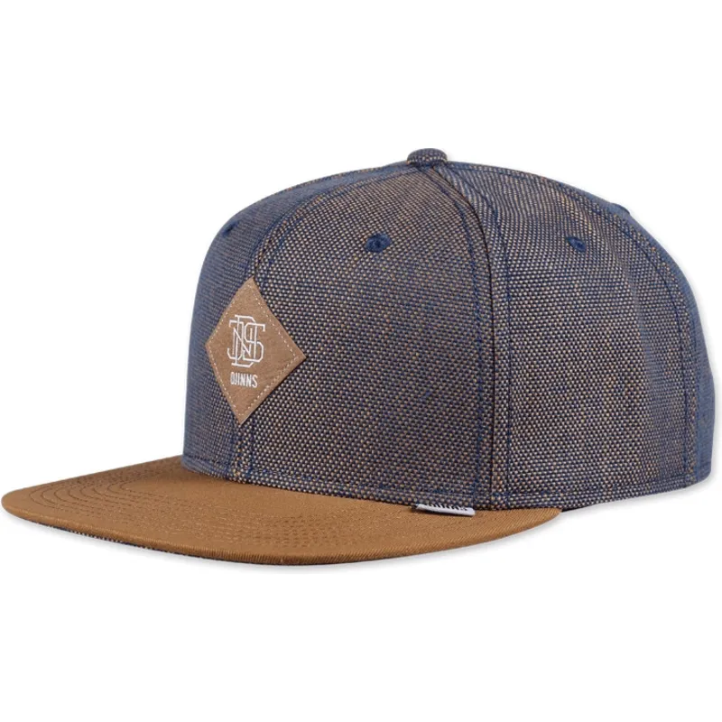 cappelli-6-panel-blu-snapback-di-djinns