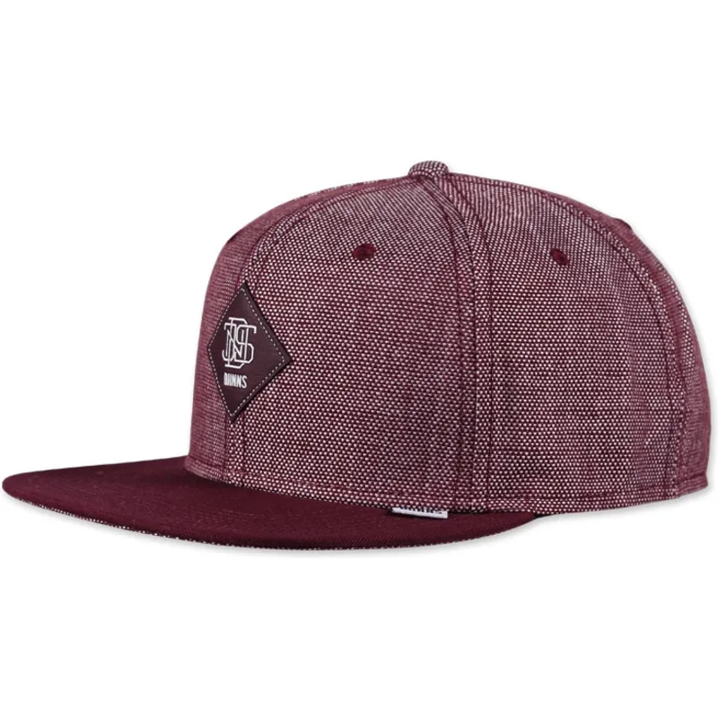 cappelli-6-panel-rosso-snapback-di-djinns