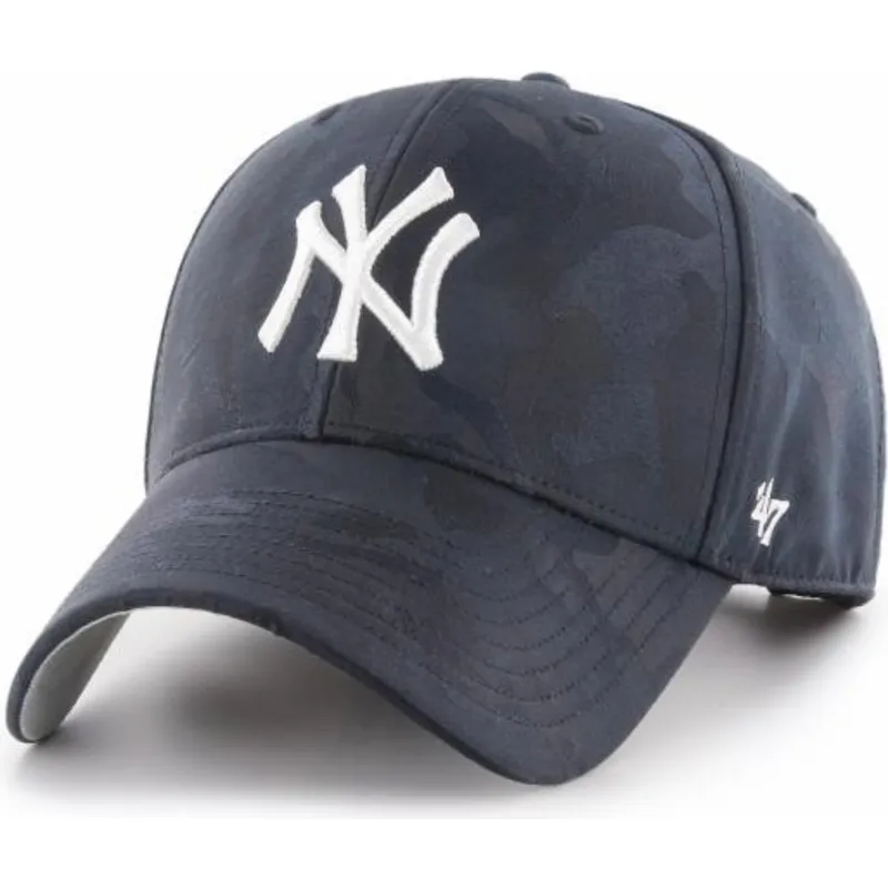 cappelli-curva-mimetizzazione-cinghia-regolabile-dei-new-york-yankees-mlb-di-47-brand