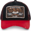 cappellino-trucker-nero-con-visiera-rossa-truck09-di-von-dutch