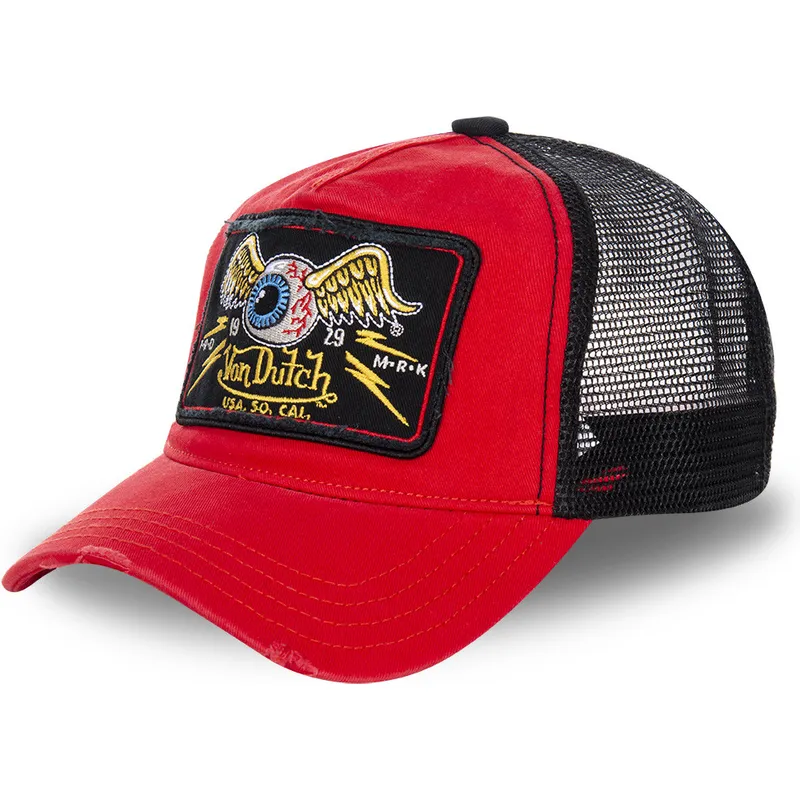 cappelli-curva-rosso-snapback-di-von-dutch cappelli-curva-rosso-snapback-di-von-dutch