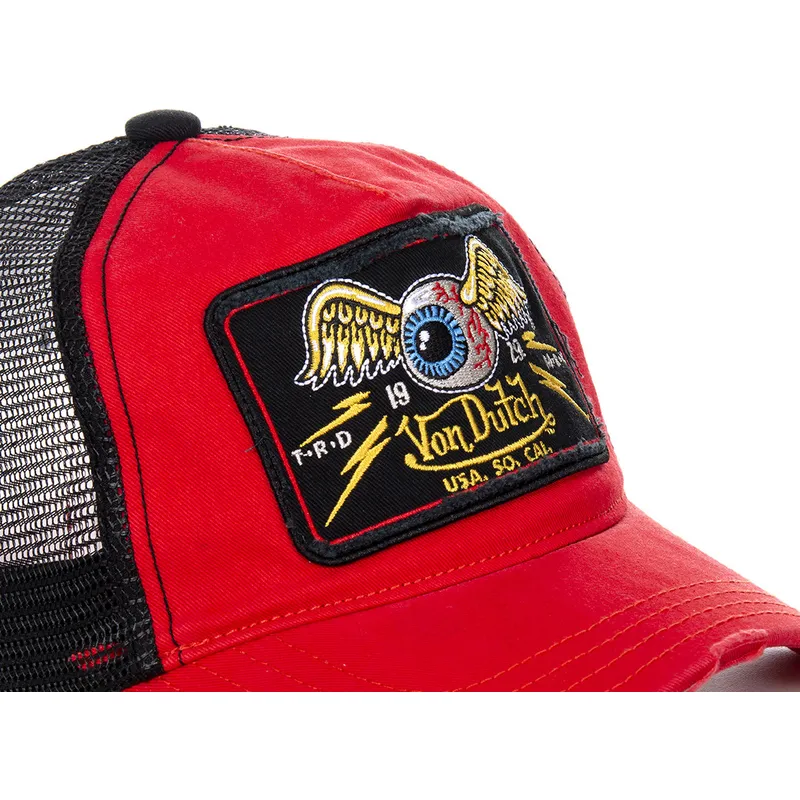 cappelli-curva-rosso-snapback-di-von-dutch cappelli-curva-rosso-snapback-di-von-dutch