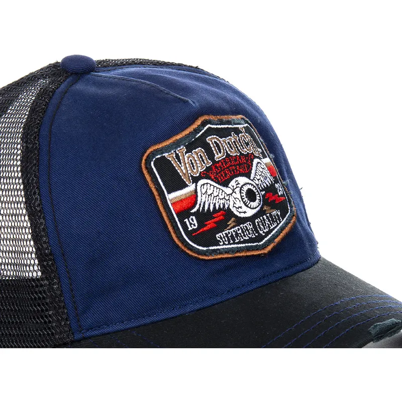 cappelli-curva-blu-snapback-di-von-dutch