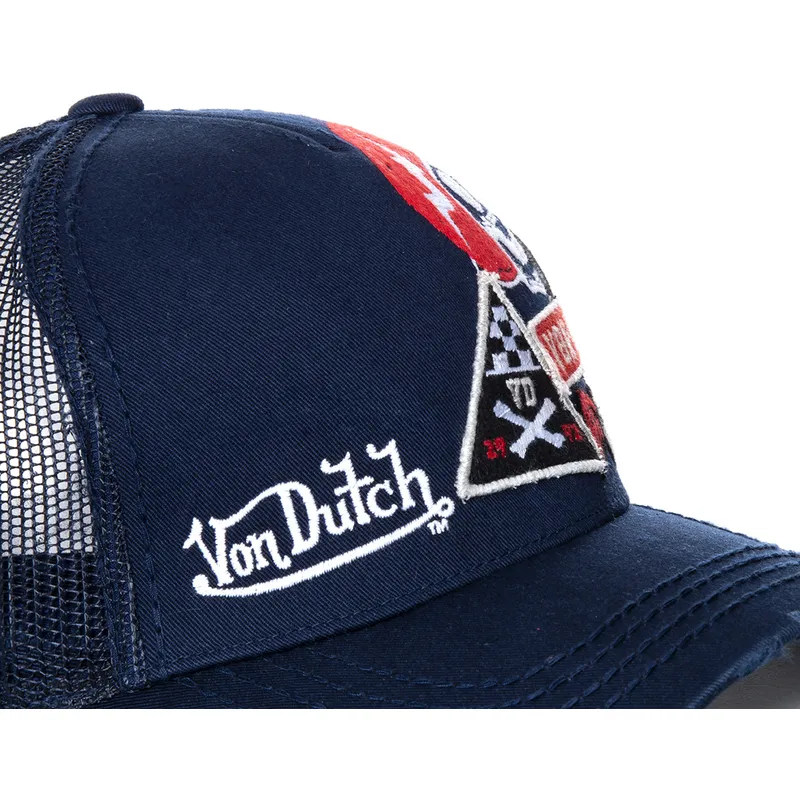 cappelli-curva-blu-marino-snapback-di-von-dutch