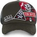 cappelli-curva-marrone-snapback-di-von-dutch